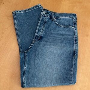 BR High Rise Straight Jeans